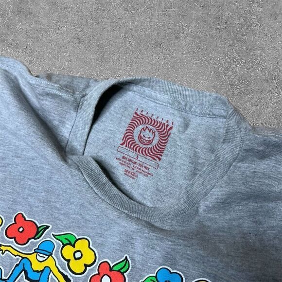 Andrew Reynolds X Spitfire T Shirt Large - Picture 3 of 4